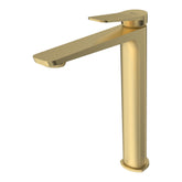 Parisi Float High Rise Basin Mixer | Brushed Brass